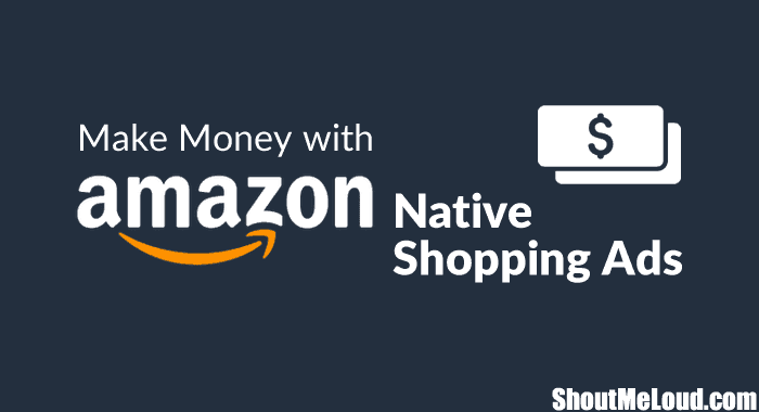 Amazon Native Shopping Ads