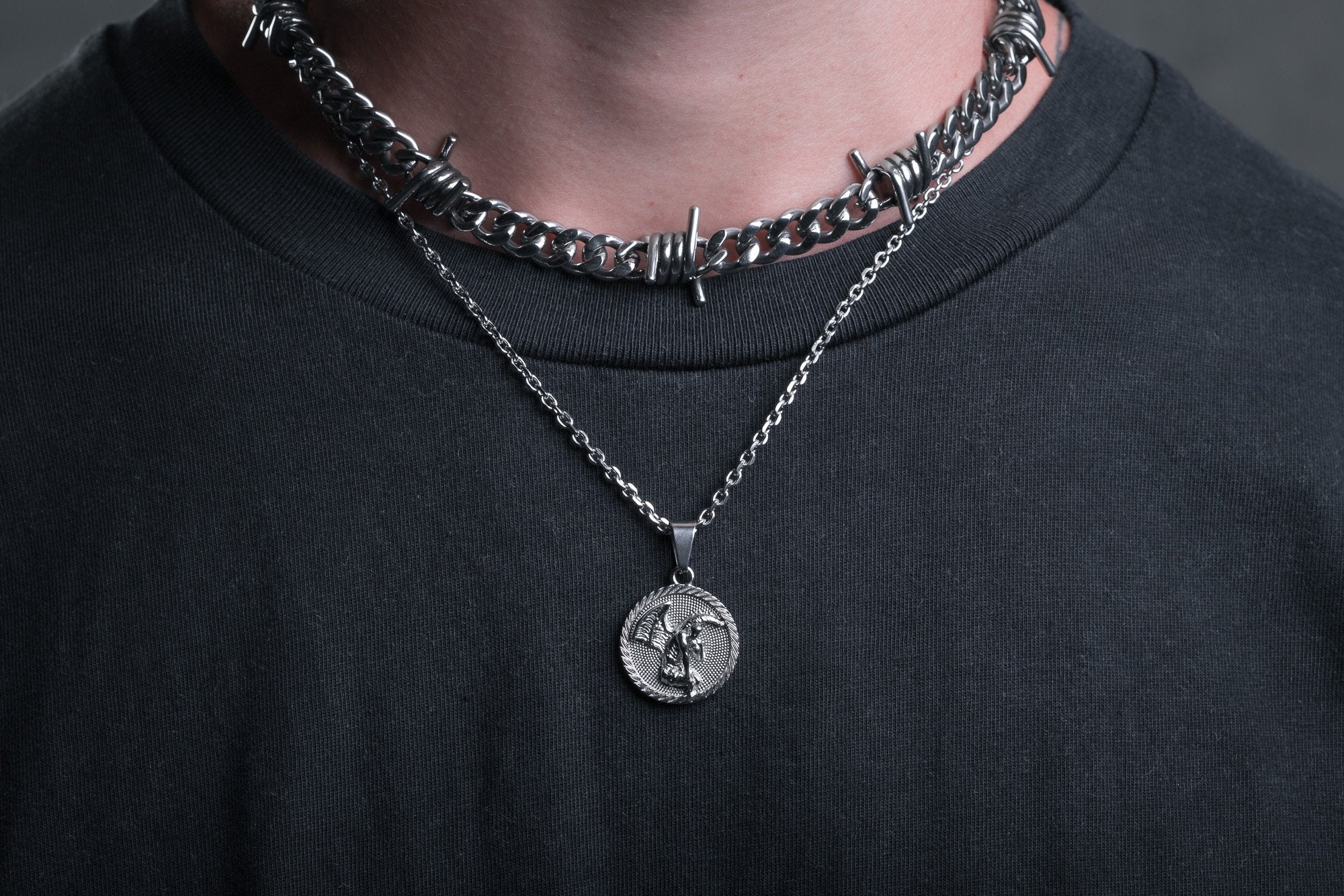 Yellow Gold Mens Charm