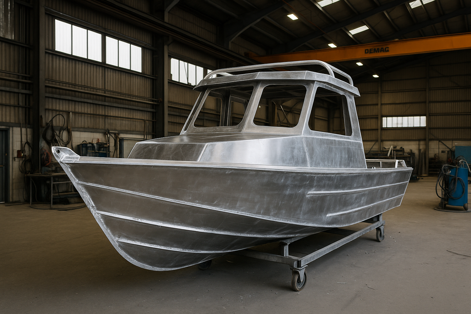 aluminium boat building