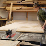 Custom wood cabinets designed by expert cabinet maker in Fort Worth