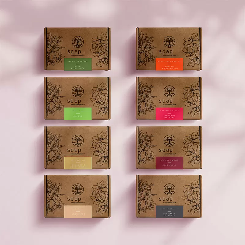 kraft soap boxes