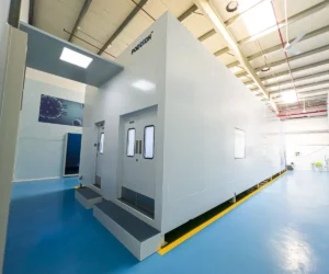 Prefabricated clean room (Singapore)