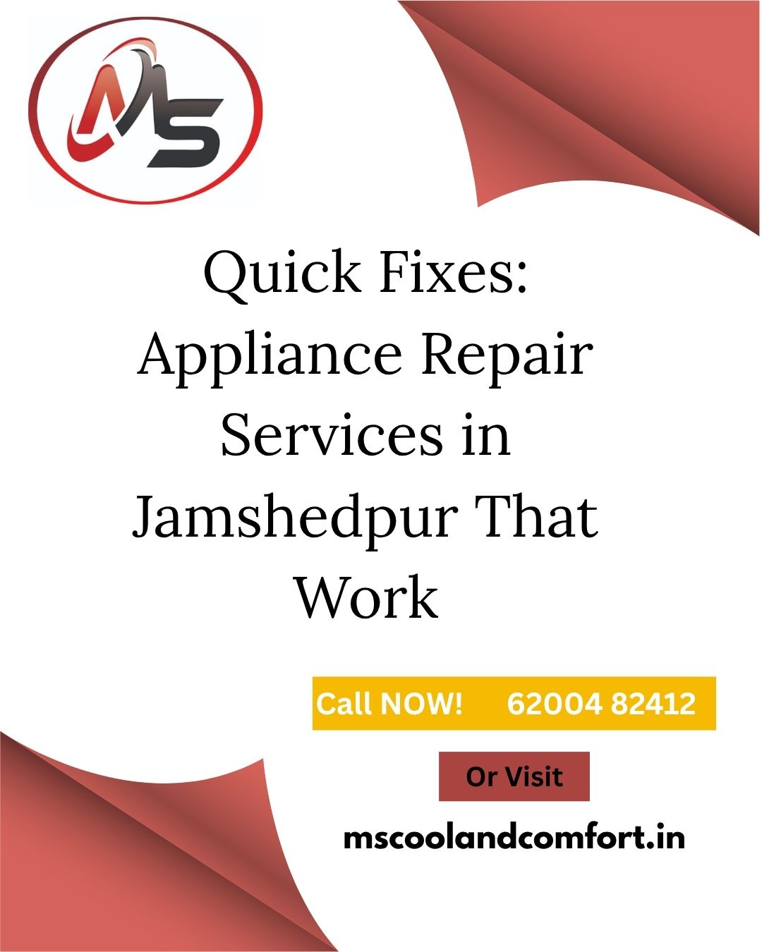 Quick Fixes: Appliance Repair Services in Jamshedpur That Work