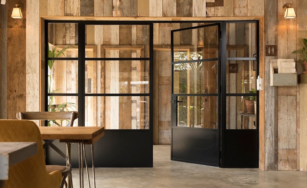 internal industrial style doors