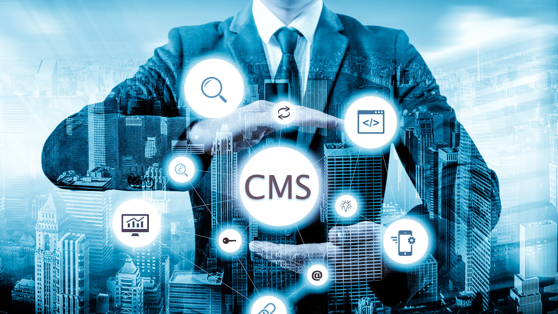 CMS-driven website building
