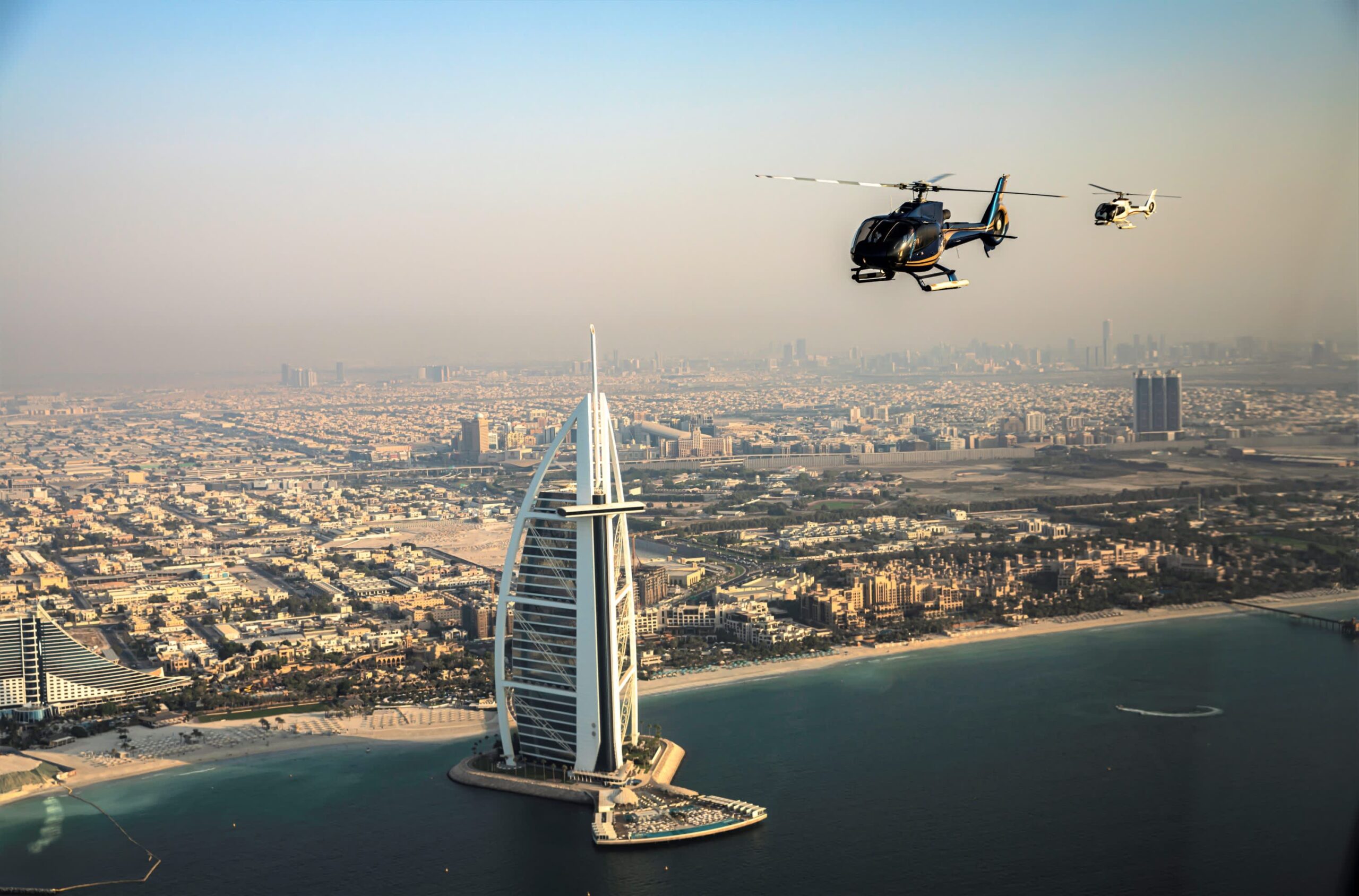 helicopter trip dubai