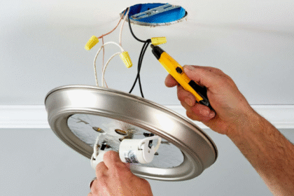 Lighting fixture installation