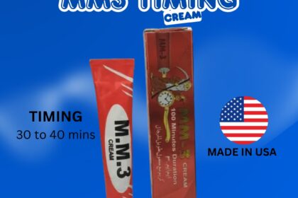 MM3 Cream for timing