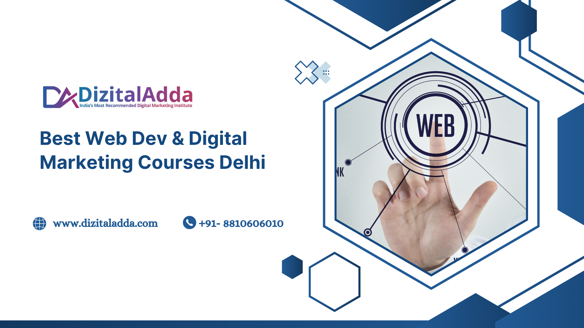 Best Web Dev & Digital Marketing Courses Delhi