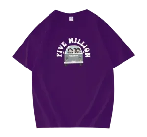 Five Million Tee – Purple