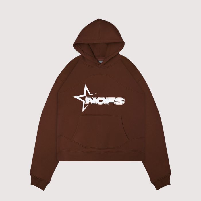 Brown NOFS Hoodie: The Ultimate Blend of Style and Comfort