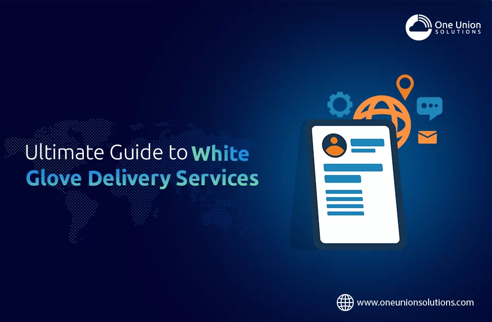 white glove delivery service